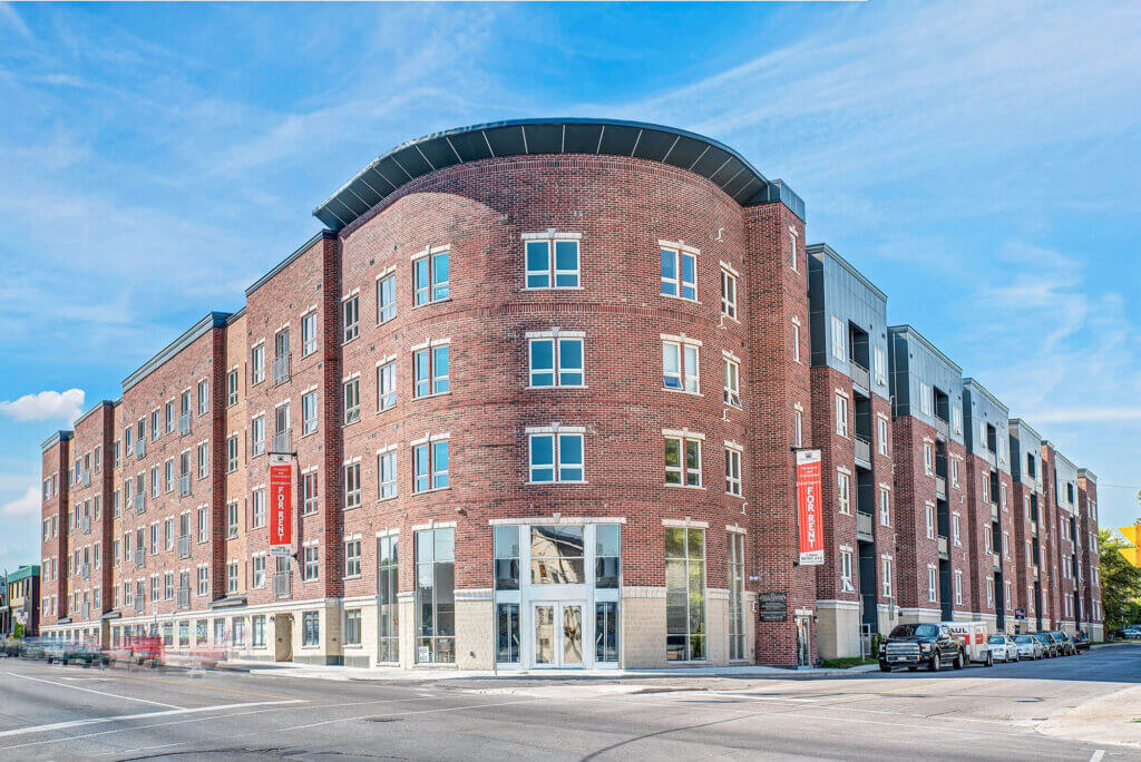 Foundry 655 Princess student residence exterior in Kingston
